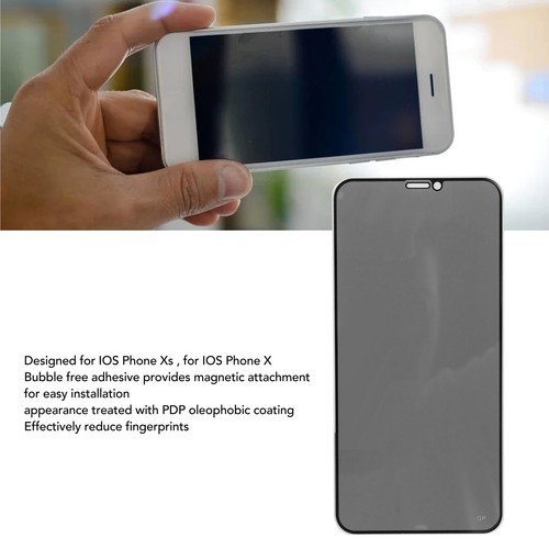 Displayschutzfolie Anti Peeping Full Screen Magnetische Adsorption Hartglas ESE