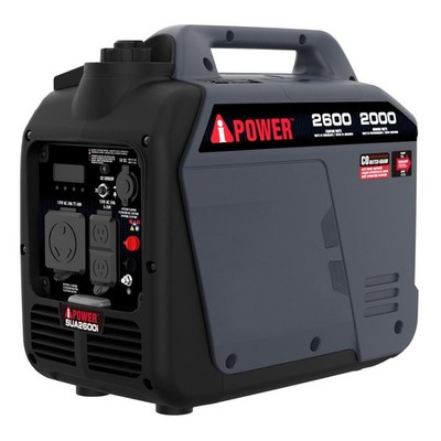 A-iPower Quiet Inverter Generator, 2600W RV Ready, EPA & CARB Compliant Gray
