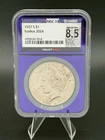 1927 S PEACE DOLLAR NGCX 8.5 / AU 55 VAULTBOX PURPLE CORE