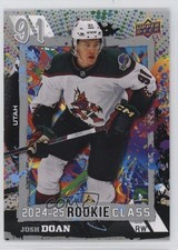 2024-25 Upper Deck Series 1 Rookie Commemorative Class Josh Doan #RC-12 1na7