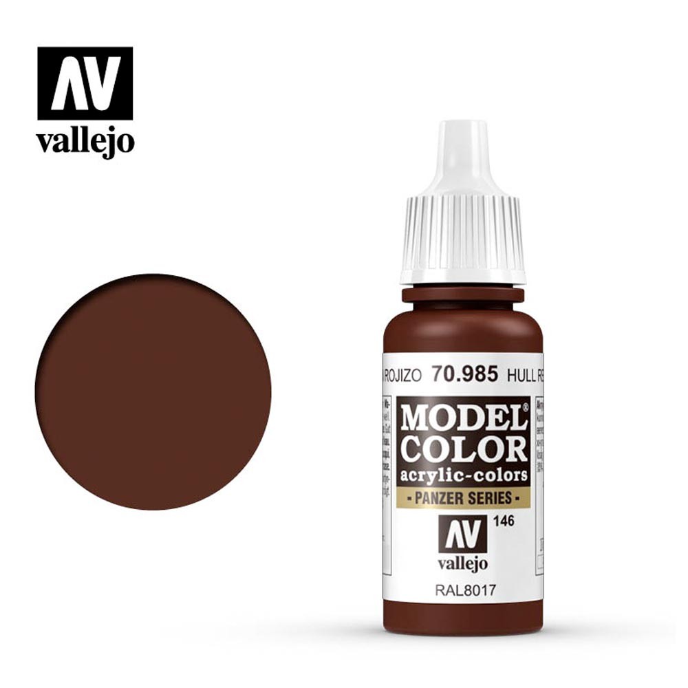 Vallejo 70.985 - Dark Brown - Matte - 17 Ml - Image 5