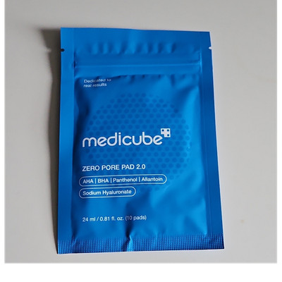 medicube Zero Pore Pad 2.0 Exfoliant Pads AHA BHA Panthenol 24ml (10pcs)