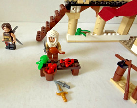 Lego #7571 Prince of Persia THE FIGHT FOR THE DAGGER ~100% Complete w/Manual