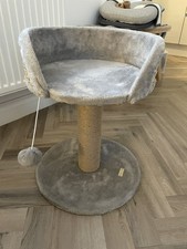 PawHut Cat Tree Tower Activity Centre with ScratchingPosts Grey