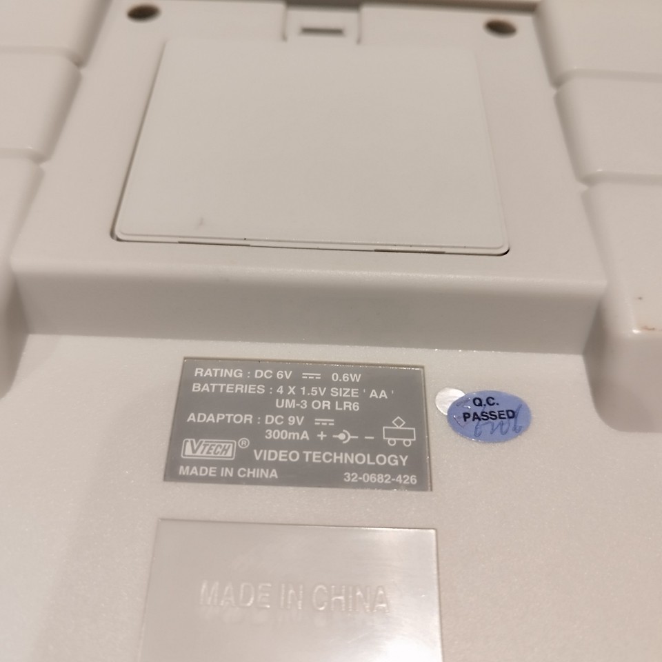 VTech Power Pad Plus Pre Computer Kids Laptop Learning Vintage Fully ...