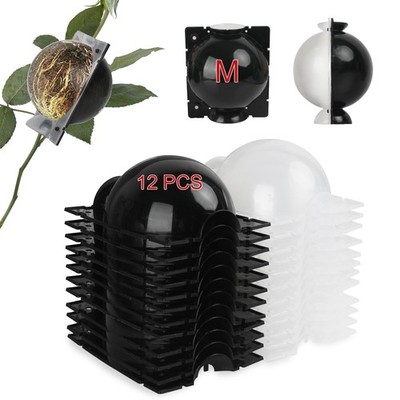 Tree Root Growing Box for Propagation, Grafting Pods, 12pcs Air Layering Kit