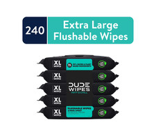 Wipes Flushable Wipes, XL Wet Wipes for At Ho...