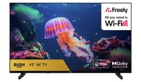 Bush 43 Inch 43UT24SB 4K UHD HDR LED  Freely TV YouTube WiFi USB HDMI Youtube