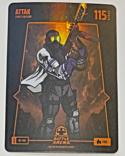 Attak "Dak Prescott" Bo Jackson Battle Arena Update Battlefoil Fire