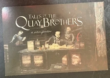art postcard Tales of the Quay Brothers retrospective gallery invitation