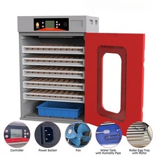 400 Egg Incubator Digital Hatcher w/ Automatic Temperature  Humidity Control