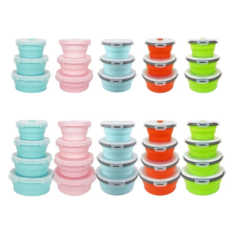 Efficient Stretchable Holders Container For Fridge And Freezers Storage