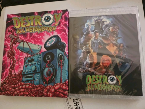 Destroy All Neighbors (Blu Ray) w/ Ltd OOP Slipcover,Shudder / Vinegar Syndrome)