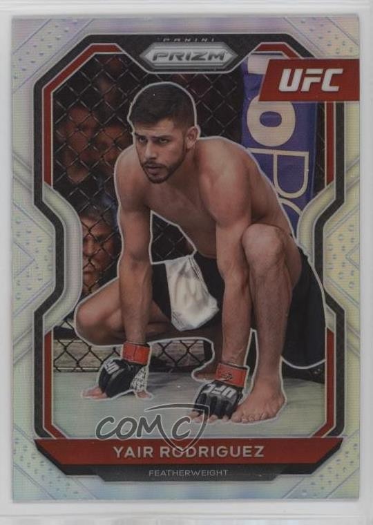 2021 Panini Prizm UFC Silver Prizm Yair Rodriguez #73 1g2c