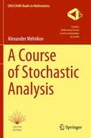 A Course Of Stochastic Analysis Alexander Melnikov Taschenbuch X Englisch 2024