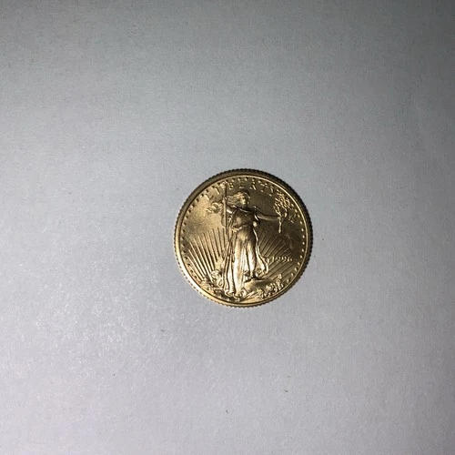 1996 1/10 oz American Gold Eagle Coin (BU) $5 Gold Coin