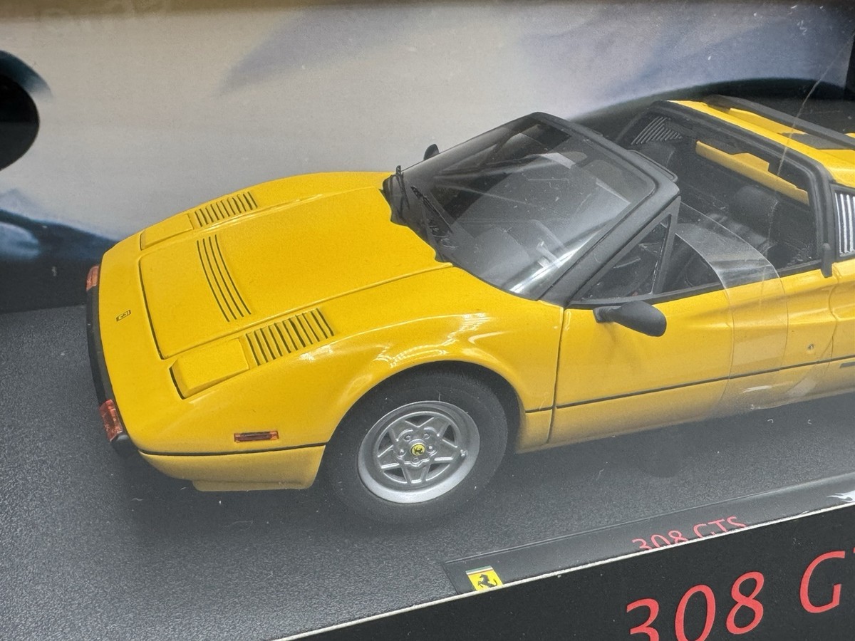Mattel Hot Wheels 1:18 Elite Series - FERRARI 308 GTS Yellow Rare