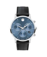 Movado Museum Classic Chronograph Quartz 42mm Blue Dial Men's Watch 0607889