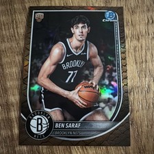 2025-26 Bowman Basketball Ben Saraf Reptilian Refractor #BCV-26