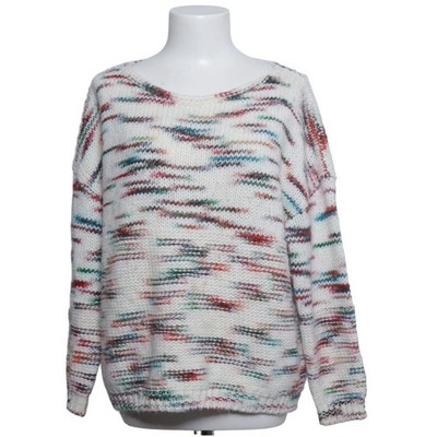 Essentiel Antwerp, Strickpullover, Größe: M/L, Weiß/Mehrfarbig, Streifen #Rbj