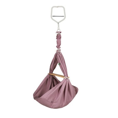 PREMIUM FEDERWIEGE MULBERRY ROSE, TÜRKLAMMER (BIS 25CM WANDSTÄRKE) WEISS, mit Di