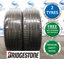 X2 PW 225/40R18 225 40 18 BRIDGESTONE TURANZA T005 92Y XL TYRES *5.6MM (440AP)