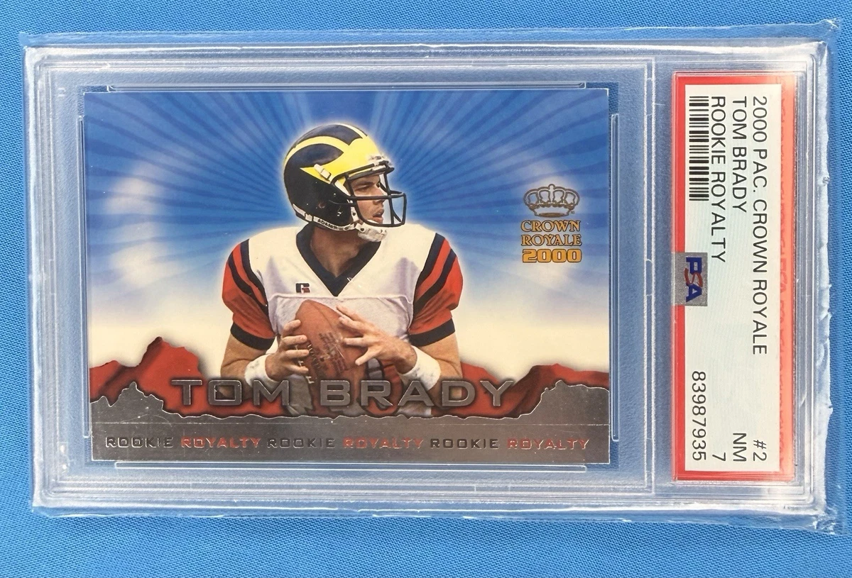 25+ Tom Brady Football Pacific Rookie Sports Trading Cards