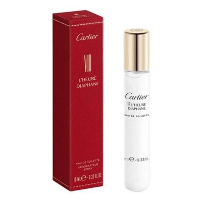 VIII L'Heure Diaphane by Cartier for Women 0.33oz Eau De Toilette Spray New