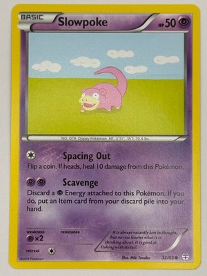 Slowpoke 32/83 NM/M C Generations Pokemon NON-HOLO