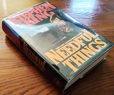 Needful Things by Stephen King 1991 Viking, Hardcover dustjacket