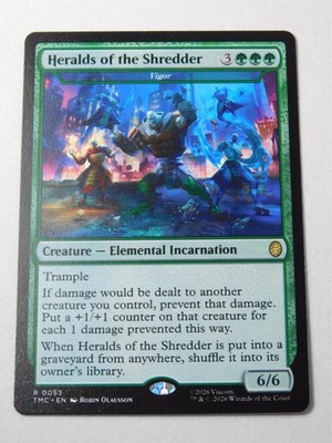 Vigor (Heralds of the Shredder) Magic the Gathering Teenage Mutant Ninja Turtles