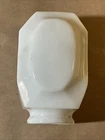 Vintage Unusual Milk Glass Desk Lamp/Light Shade INV-B2I13
