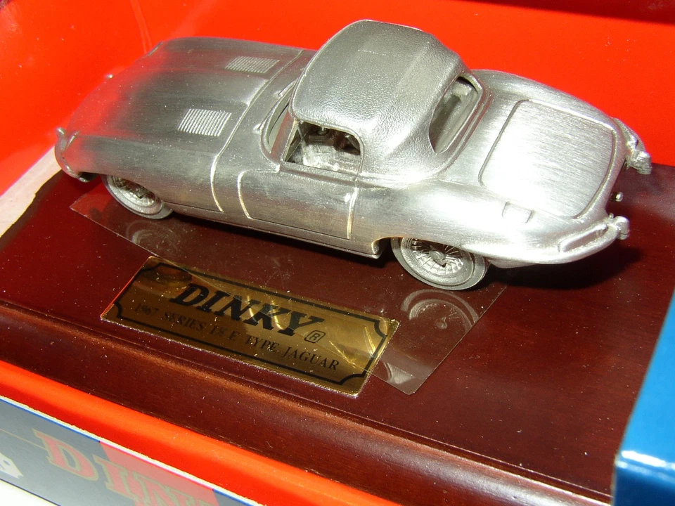 Dinky Matchbox Premier collection Pewter 1967 1 1/2 E Type Jaguar DY921 New lb - Image 2 of 4