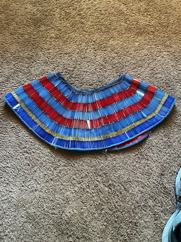 Vintage Native American Northwest Beaded Cape