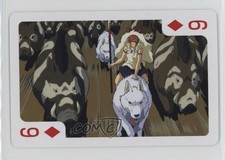 2014 Ensky Studio Ghibli Princess Mononoke Playing Cards #6D 0q9m