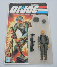 Vintage 1982 Straight Arm Short Fuze G.I. GI Joe v1 100 Complete Figure 3.75