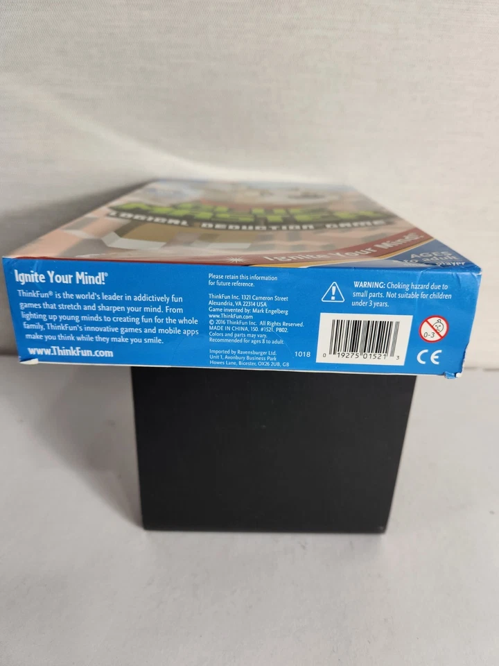 New Thinkfun Clue Master Logical Deduction Game Reasoning 40 Challenges - Image 3 of 4
