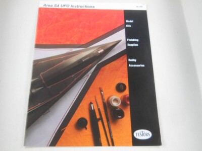 Testors Area S4 UFO Revealed 1/48 Model Kit | eBay