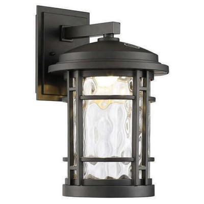 Altair 9 Outdoor Led Wall Lantern Burnished Bronze Finish Dusk Wall Lantern Burnished Bronze Finish