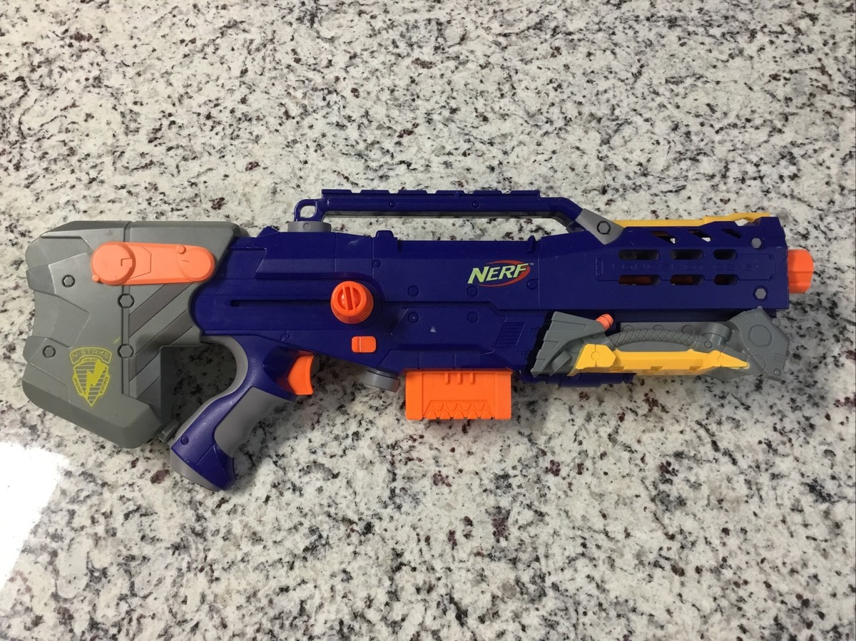 Nerf N-Strike Longshot CS-6 Blaster Sniper No Scope Or Extension