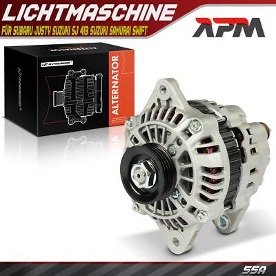 Lichtmaschine Generator 60A 12V für Subaru Justy Suzuki SJ Suzuki Samurai Swift