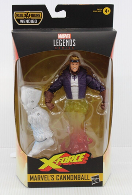 W18 Marvel Legends Action Figure Cannonball Build A Wendigo | eBay