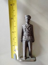 GREY IRON Original Toy Soldier RARE G12 US Infantry Officer Barclay Manoil