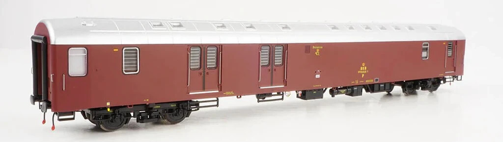 H0 Gauge - Heljan Luggage Car Litra P 50 86 90-84 814-0 DSB -- 13006126 Neu