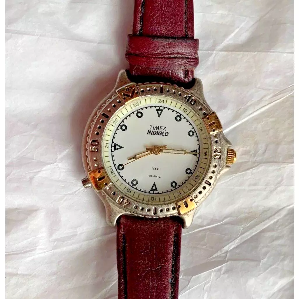 Timex clearance indiglo waterproof