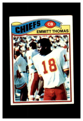 1977 TOPPS FOOTBALL CARD CHIEFS #129 EMMITT THOMAS 