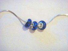 MURANO GLASS BEADS FOR BRACELETS OR PENDANTS A54