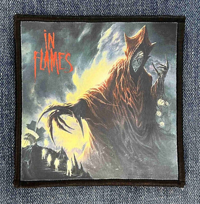 In Flames Foregone Sublimated Printed Patch Swedish Heavy Death Metal Band