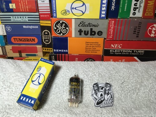 1 x Rare NOS Special Tesla E88CC ~ Telefunken Tooling ~ GrailMusicalTransparency