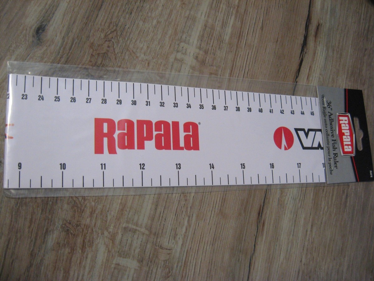 Adesivo Rapala Per Misurare I Pesci, Righello Per Barca Da 36 Pollici, Autoadesivo E Immediato